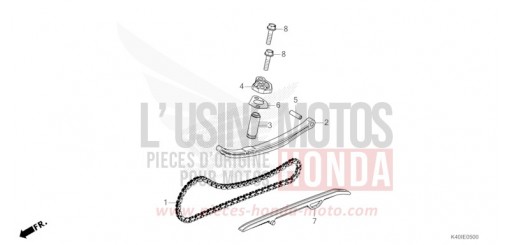 CAM CHAIN/TENSIONER NSS125ADN de 2022